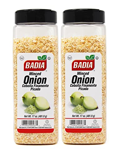 2 Pack Onion Minced Dried / Cebolla Picada Seca 2X17 Oz #TOP26