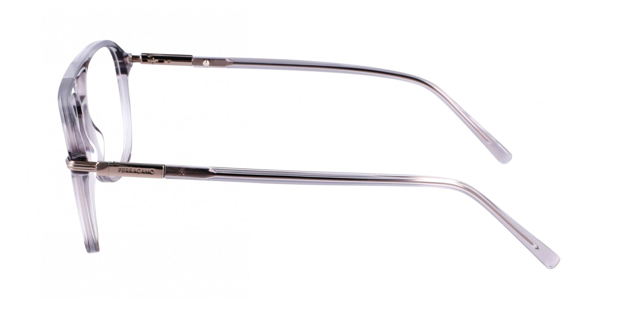 GAFAS FERRAGAMO - SF3006 C: PRZEJRZYSTOŚĆ SZARY/EYE ROZMIAR: 56 BRIDGE: 16 HORYZONTAL MEASURACJA: 56 PIONOWYCH MEASURACJI: 46,3 Zdrowie i higiena osobista
