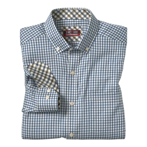 Johnston & Murphy Men's Xc4 Outlined Grid Shirt