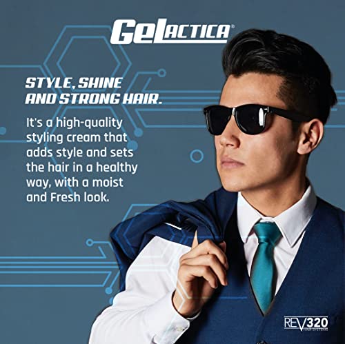 Gelactica - Edge Control Hair Gel - Bold Hold Natural Hair Product - Styling Gel - Strong Hold (32Oz) #TOP7