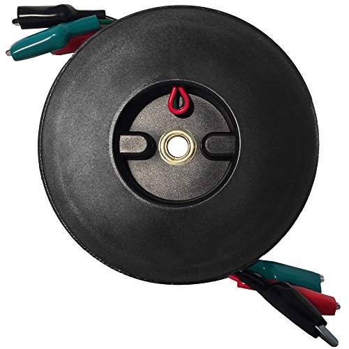 Ocm - 3 Wire Retracteable Test Leads - 18 Gauge Electrical Copper Wire, Alligator Clips, Impact Resistant Case #TOP1