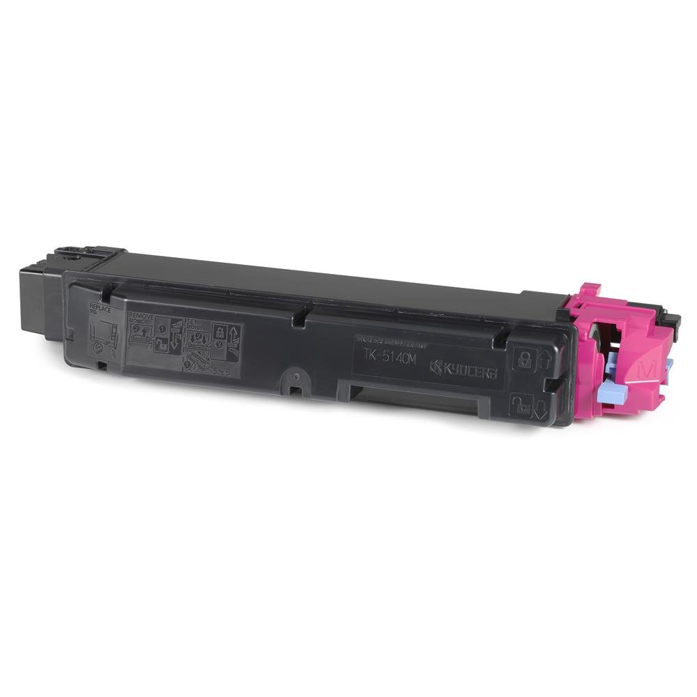 Kyocera 1T02NRBNL0 TK-5140M TONER-KIT INCL CONTAINER F/5000 Pages,magenta