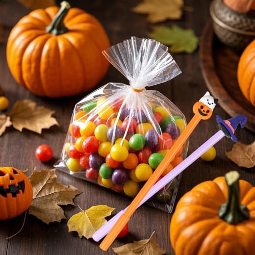 Pack de 36 bolígrafos Halloween tinta gel negra 0.5mm miniatura 5