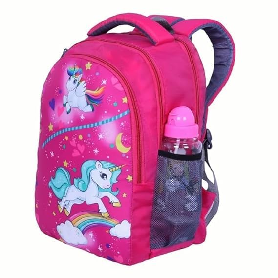 Stylish & Durable Casual Backpack – Blue Unicorn School Bag for Boys & Girls, Lightweight & Water-Resistant Daypack with Multiple Compartments for Kids & Teens-picture-20