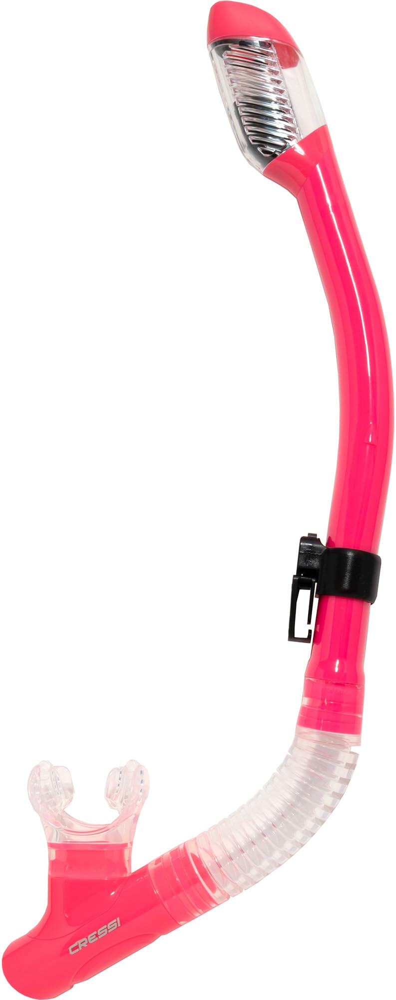 Cressi Adult Dry-Top Snorkel, Snorkeling Without Worry About Water - Tao Dry: Designed in Italy