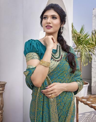 Image of Yashika Georgette Womens Saree