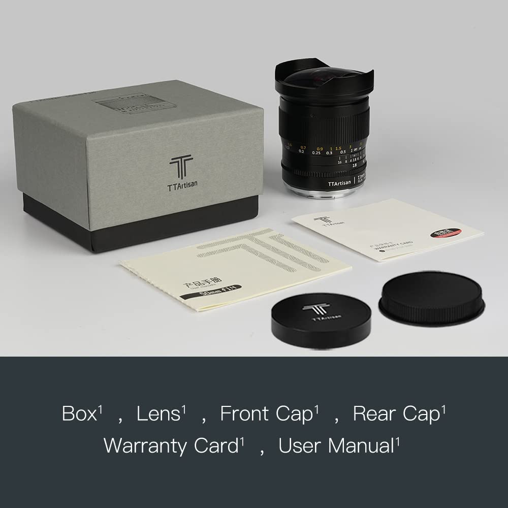 Amazon.co.jp: TTArtisan 11mm f/2.8 魚眼レンズ Sony E用 : 家電＆カメラ