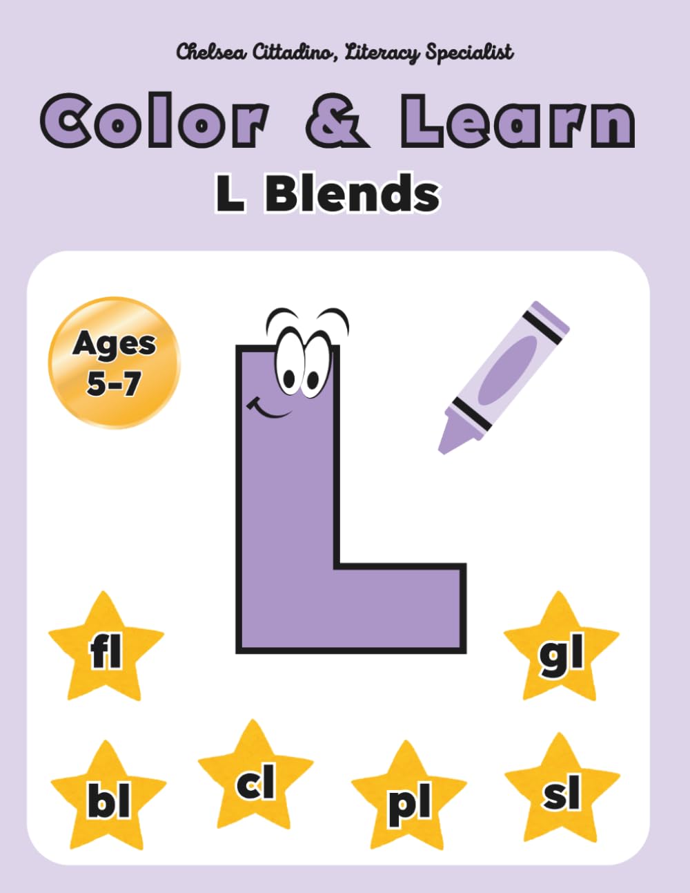 Color and Learn: L Blends (Color and Learn: Blends and Digraphs)