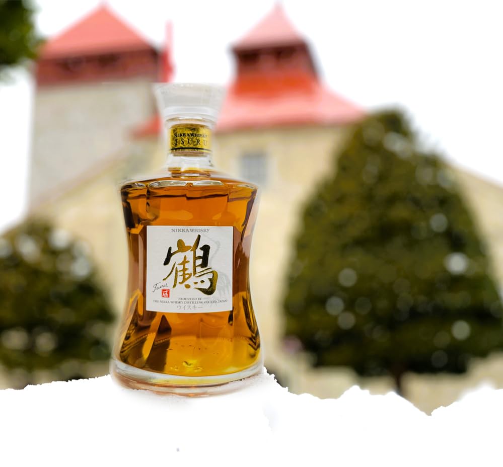 Amazon.co.jp: 箱付き ニッカ 鶴 余市蒸留所限定品 北海道 蒸溜所
