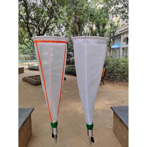 Red telescópica de plancton para muestreo al aire libre, malla de 112 μm y 64 μm, ideal para proyectos de biología marina