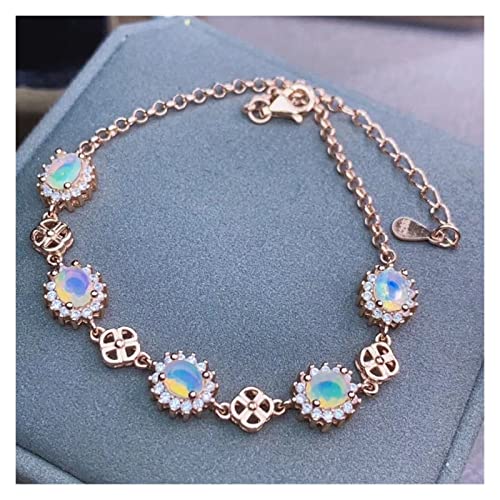 Bracelet Opale en Argent pour mariage et grandes occasions chic en soirée