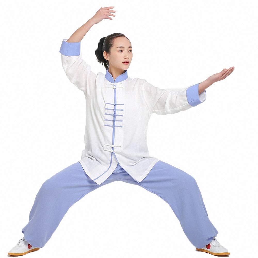 Abito Tai Chi Donna Primavera E Autunno Abbigliamento Arti Marziali Team Performance Clothing Male,G-M