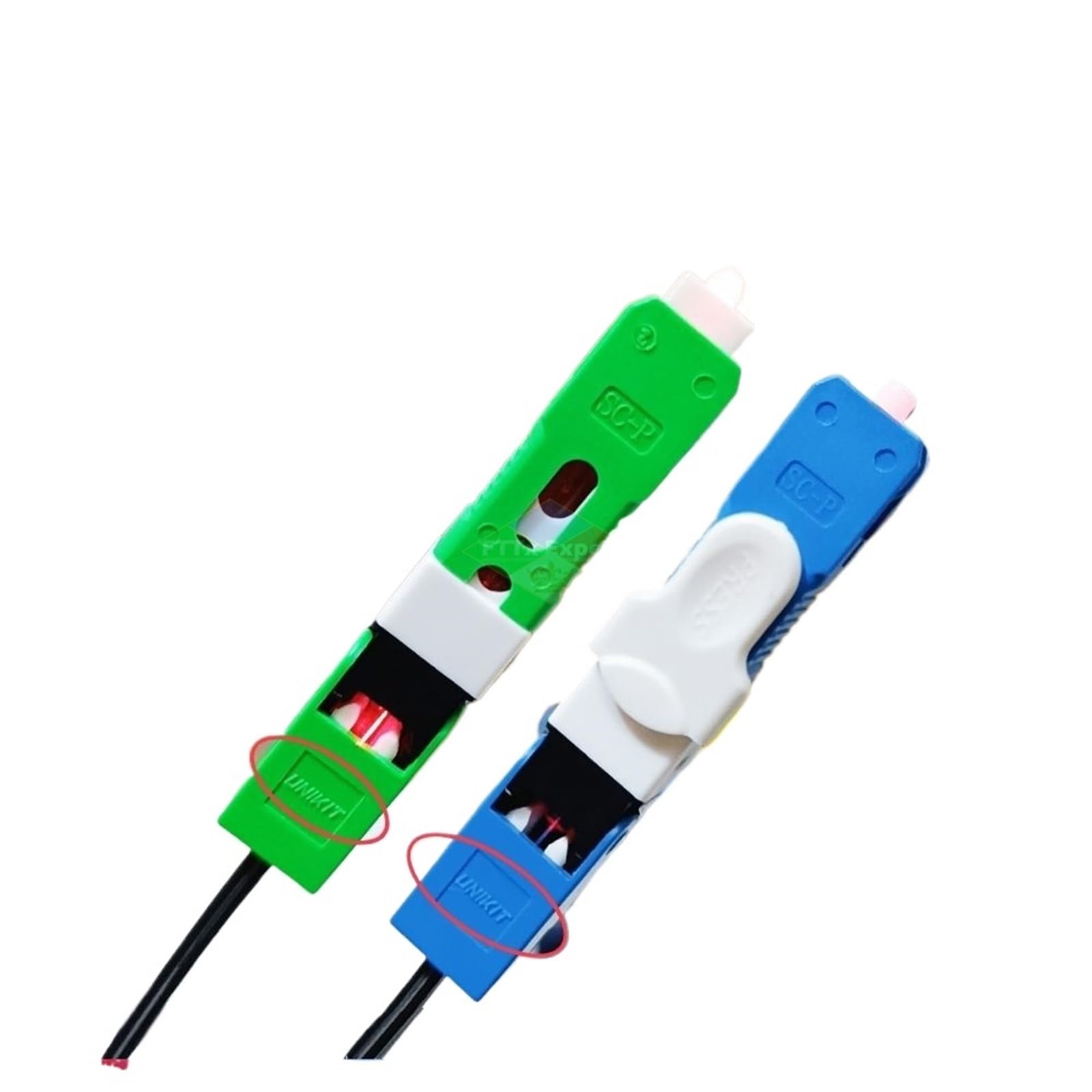 1 connecteur rapide fibre optique monomode SC/UPC ESC250D SC/APC FTTH(50PC SC UPC)