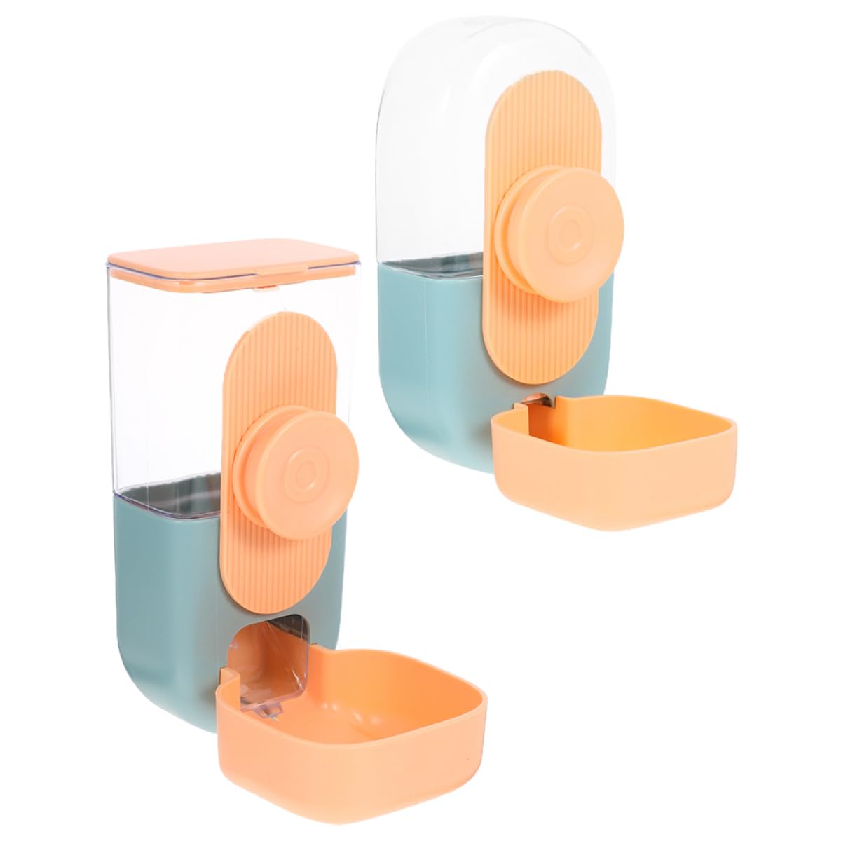 Dispensador automático para evitar vuelcos de comida y agua en conejillos de indias