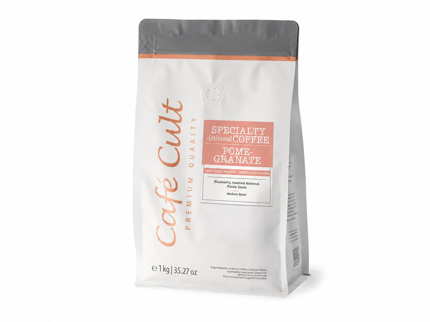 Teemando Granatapfel – Röstkaffee, ganze Bohnen, 1 kg