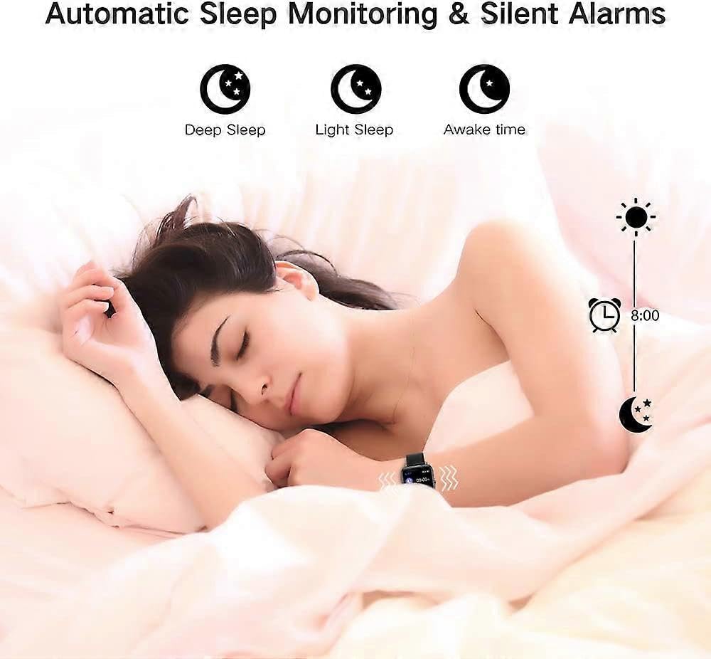 Smart Watch, Fitness Tracker da donna, 1,4 pollici TFT LCD Screen Smartwatch con cardiofrequenzimetro e monitoraggio del sonno, IP67 impermeabile Activity Tracker con pedome