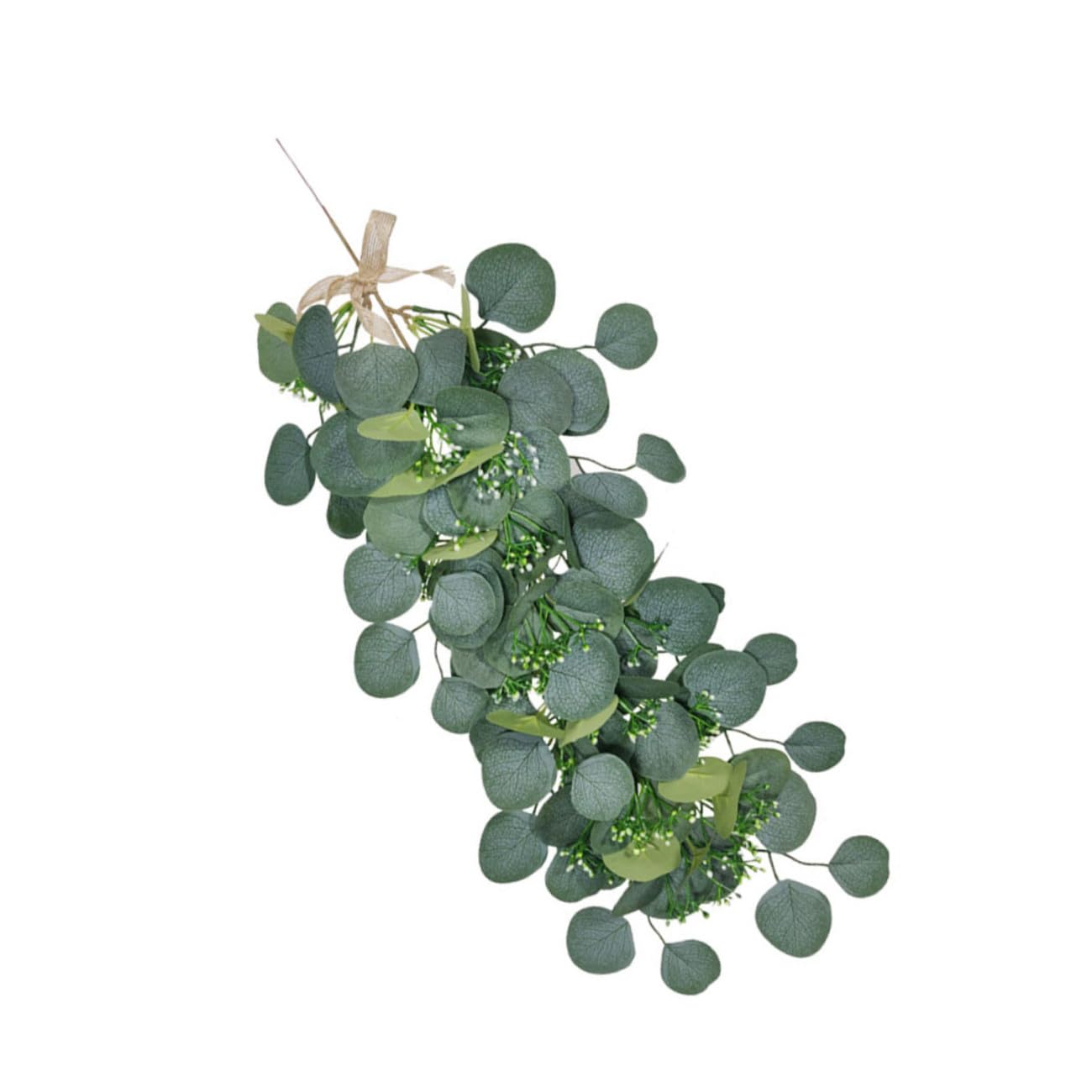 Garneck 3pezzi Decorazione Da Parete Artificiale Eucalipto Verde Per Interni Piante Fittizie Per Casa Negozi e Matrimoni Atmosfera Naturale e Realistica Per Eventi e Festività