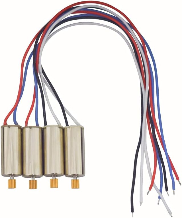 Fytoo 4PCS Motor for UDIRC U52G U52 D50 U89S Four-axis Aircraft Forward and Reverse Motor Remote Control Drone Accessories U52G-22 U52G-23