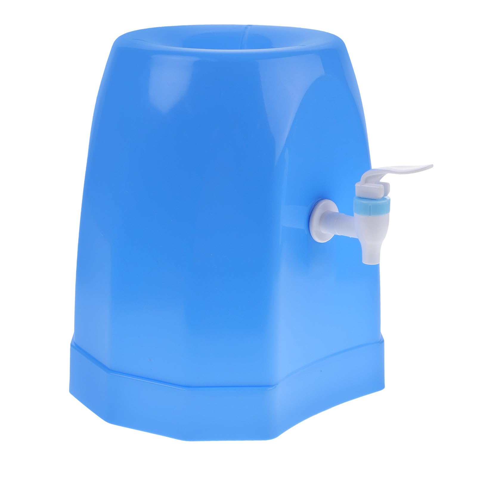 Housoutil Dispensador Tamaños de Garrafas Diferentes Moderno Diseño de Necesidad Soporte Agua de Plástico Azul Compatible de Herramientas para para Uso Hogar