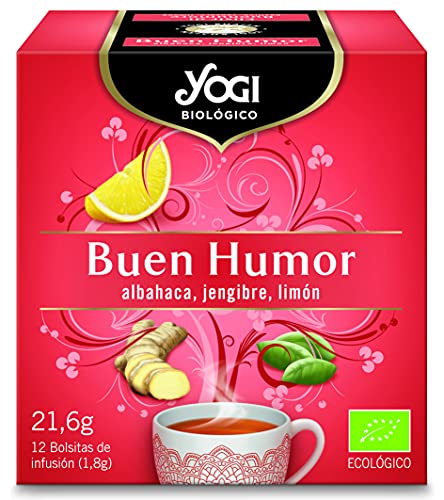 Yogi Infusión Buen Humor, 12 Bolsitas