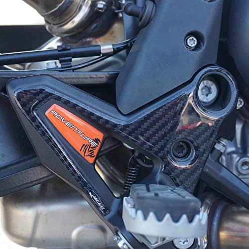 Autocollants 3D Moto KTM 790 890 Adventure Protection Résine Labelbike Noir