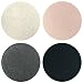 Smokey Night Eyeshadow Quad Palette - 4 Highly Pigmented Single Powder Eye Shadow Pans, Magnetic Refill 26mm, Professional Quality Makeup, Paraben and Gluten Free, Cruelty Free Cosmetics