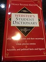 Webster's Student Dictionary 0760730482 Book Cover