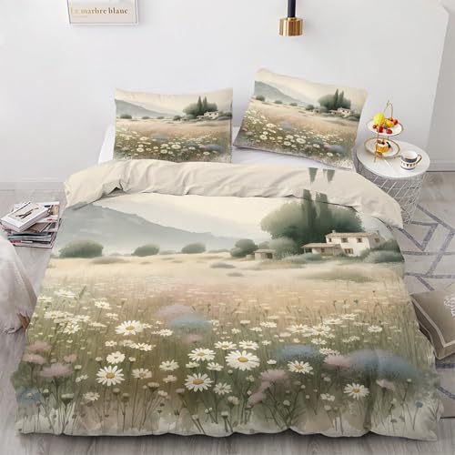 Housse de couette microfibre douce de qualité supérieure avec imprimé d'art - 2