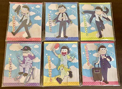 Amazon.co.jp: おそ松さん 「空港松」アクリルスタンド 6つ子 セット