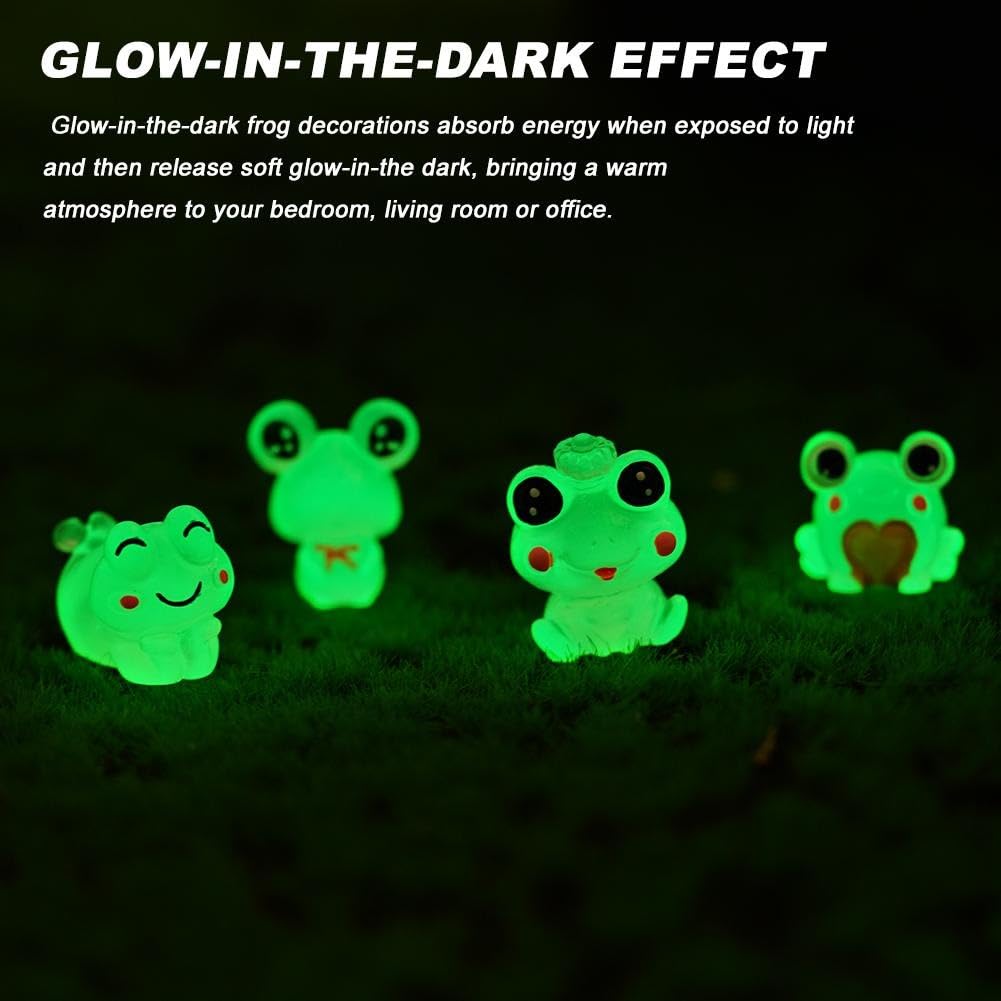 Frog Miniatures - Cute Resin Figurines for Home & Car -2