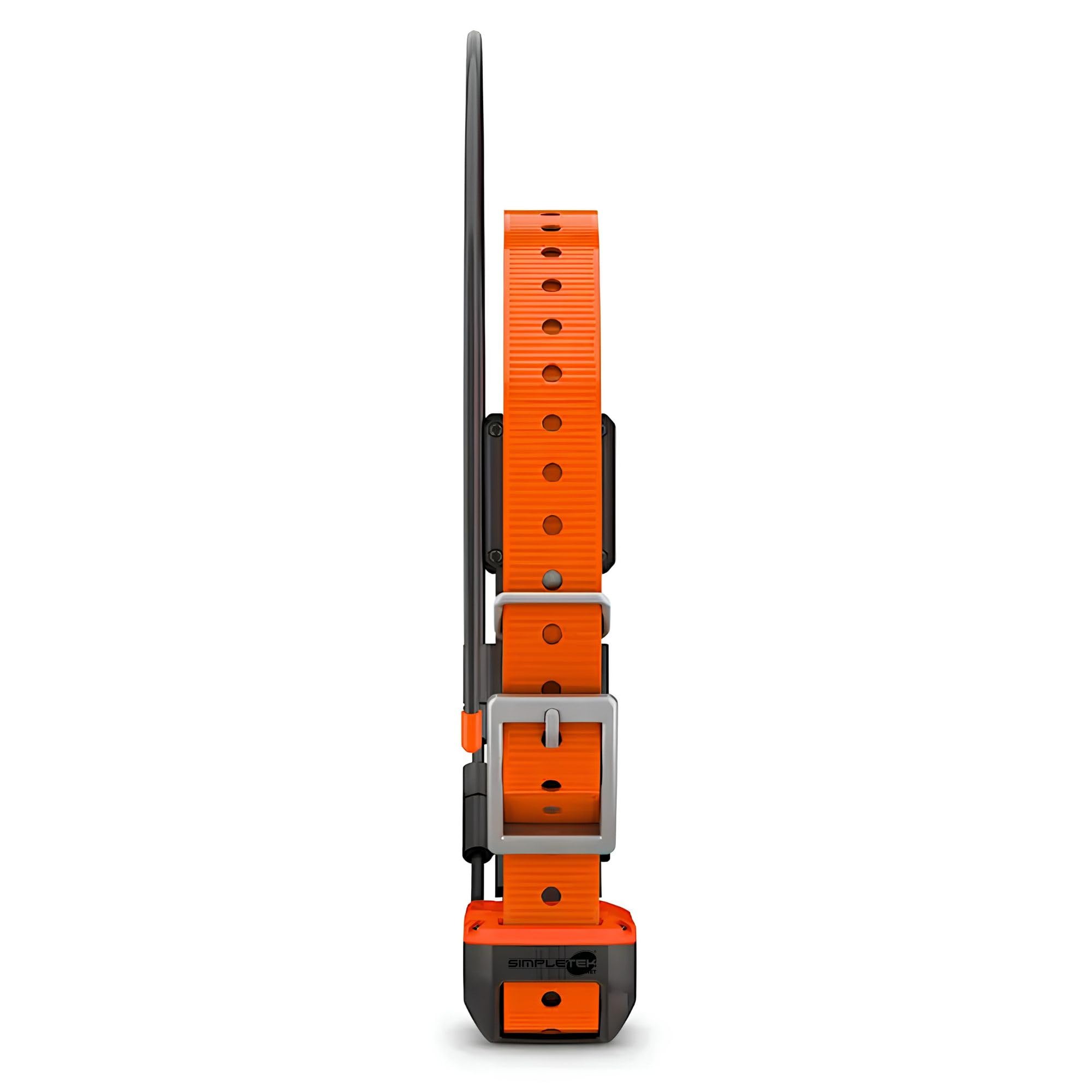 SIMPLETEK - Collar GPS profesional para perros - Seguimiento VHF hasta 10 km, receptor de alta sensibilidad, luz LED multicolor