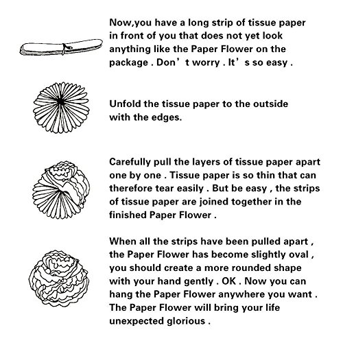 Happy Birthday Decorations Banner With Tissue Pom Poms For Rainbow Birthday Party Supplies #TOP6