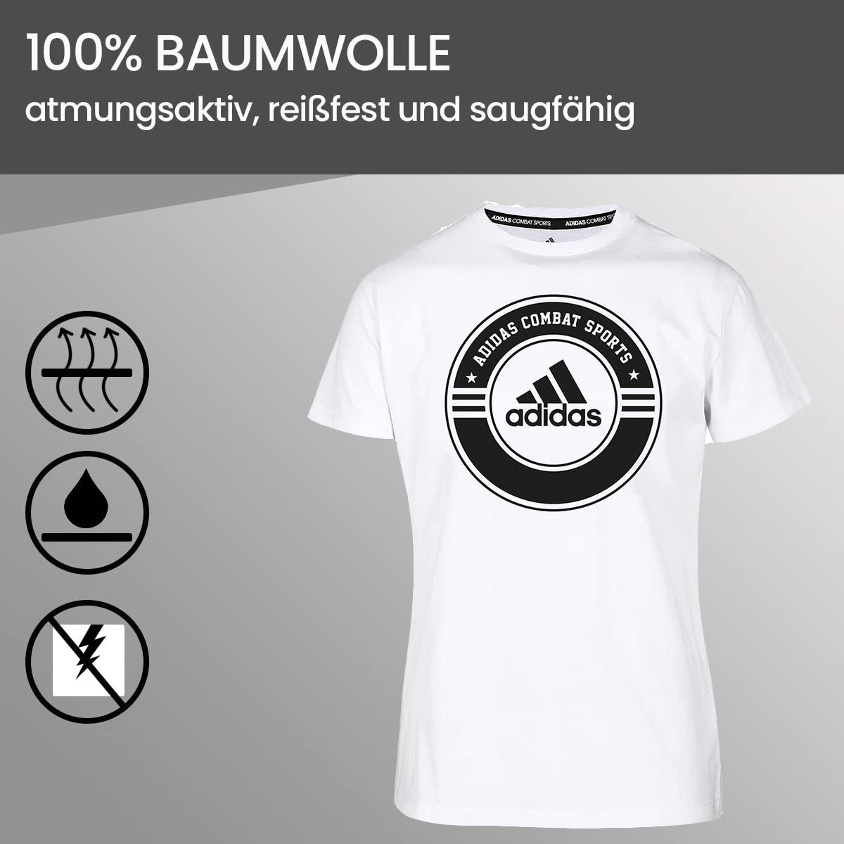 adidas Koszulka Uniseks Shirt Combat Sports (1 w zestawie)