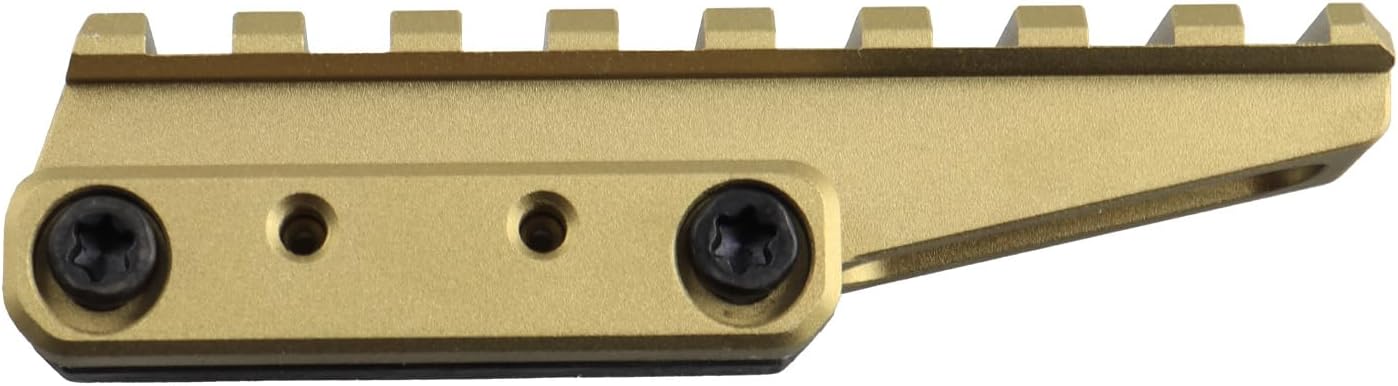 YSS FTC Magnifier Mount Compatible G33 G43 G45 3X 6X Magnifiers Etc with Red Dot Riser Mount Fit for 558 Red Dot Sight Kits 2.26" Optic Centerline Height Aluminum Tan