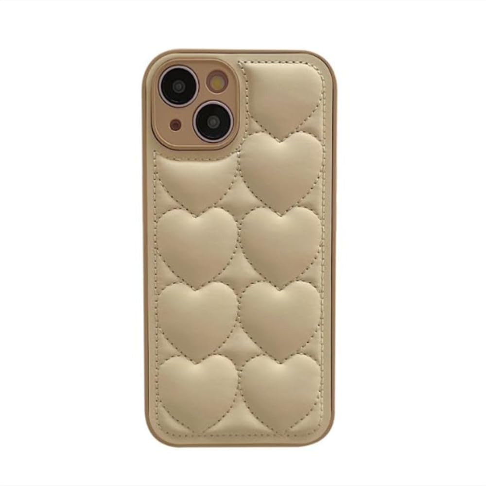 Amazon.co.jp: 【DBWYPY】ハート キルティング iPhone 16