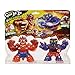 Heroes of Goo Jit Zu Dino Power Versus Pack - 2 Action Figures - Volcanic Rumble - Blazagon vs. Redback | Includes 2 Exclusive Heroes | for Ages 3+
