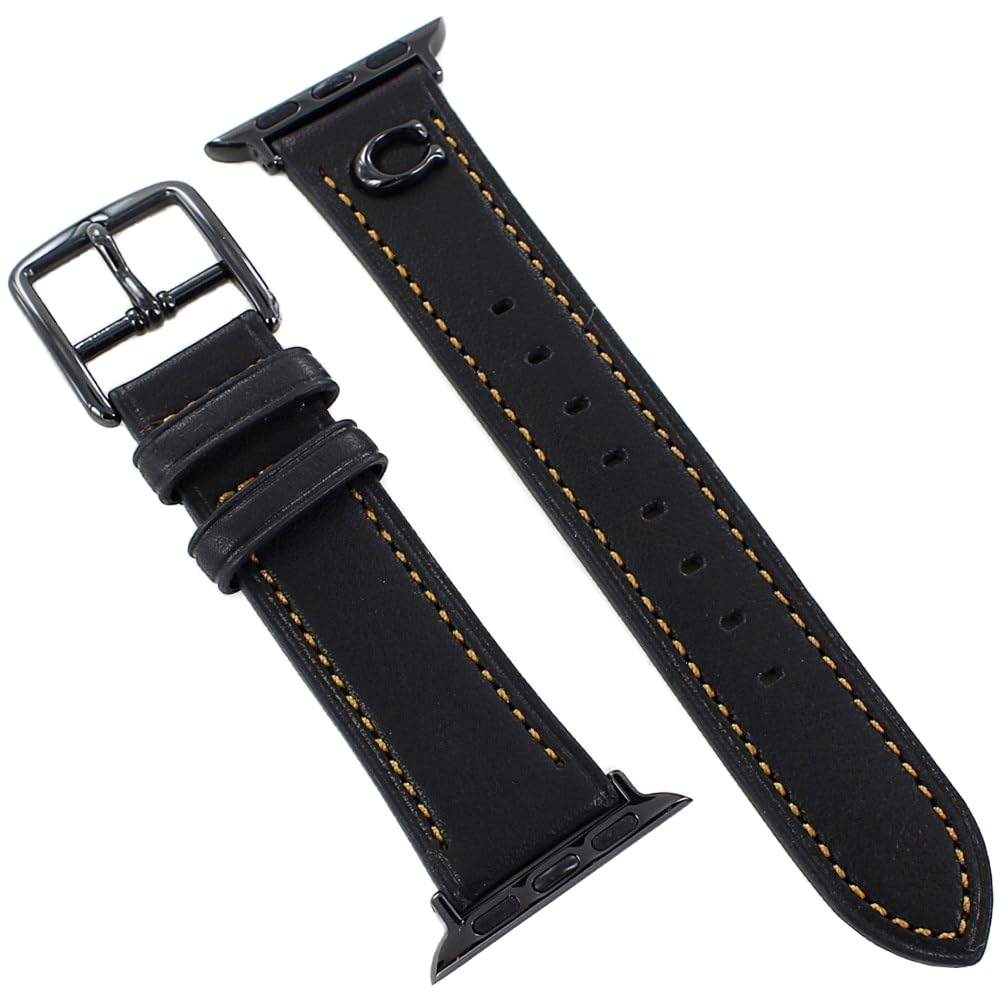 COACH - コーチ アップルウォッチ 交換ベルト　14700165 Amazon.co.jp: [コーチ] アップルウォッチ用ベルト バンド