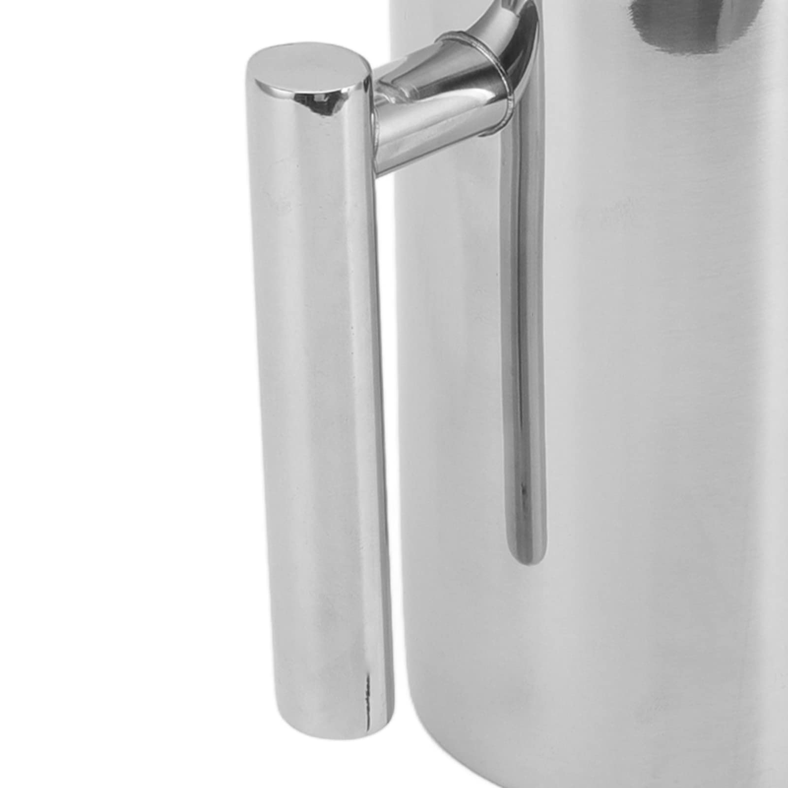 Cafetera de prensa francesa, tetera de doble pared de acero inoxidable 304, prensa de café hecha a mano, con pantalla de filtro, para acampar y viajar al aire libre (800ml)