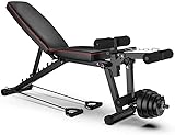 trainingsbank übungen pdf 【Vielseitigkeit einstellbare Hantelbank】：schrägbank Die Hantelbank verfügt über 5 Rückenpolsterpositionen und erfüllt alle Anforderungen, die Sie beim Training erfüllen müssen.Trainingsbank ist designed nicht nur als Hantelbank sondern auch als Sit-ups Bank und Rückentrainer, welche iedal für Bizeps Curls, Bankdrücken, Schulterpresse, Bauchmuskeltraining, Beintraining und vieles mehr ist.