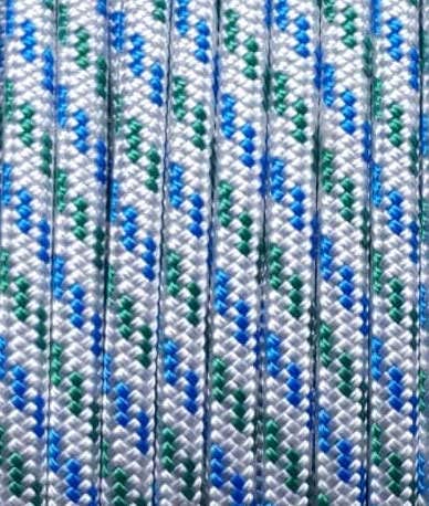 MarineNow UHMWPE Core Polyester Cover Low Stretch Sailing Rope Choose Size/Length/Color (8 mm (5/16