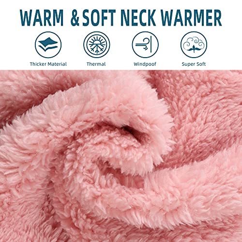 Image of JANGANNSA Fleece Kids Scarf - Warm Winter & Autumn Neck Warmer for Boys & Girls 1-6Y