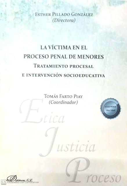 Portada de La víctima en el proceso penal de menores