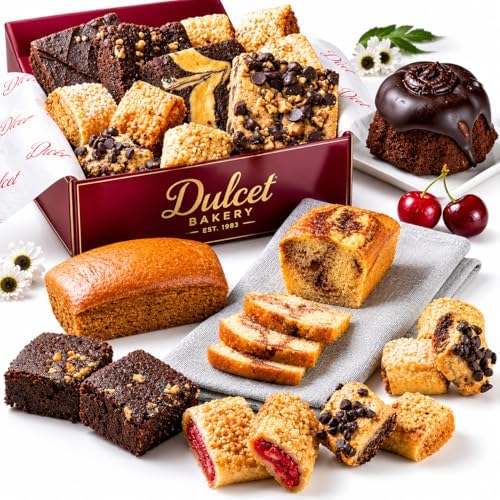 Dulcet Premium Gourmet Gift Basket For All Occassions - Birthday Ideas, Thank You, Sympathy, Get Well, Holiday, and More - Personal Note Option Available