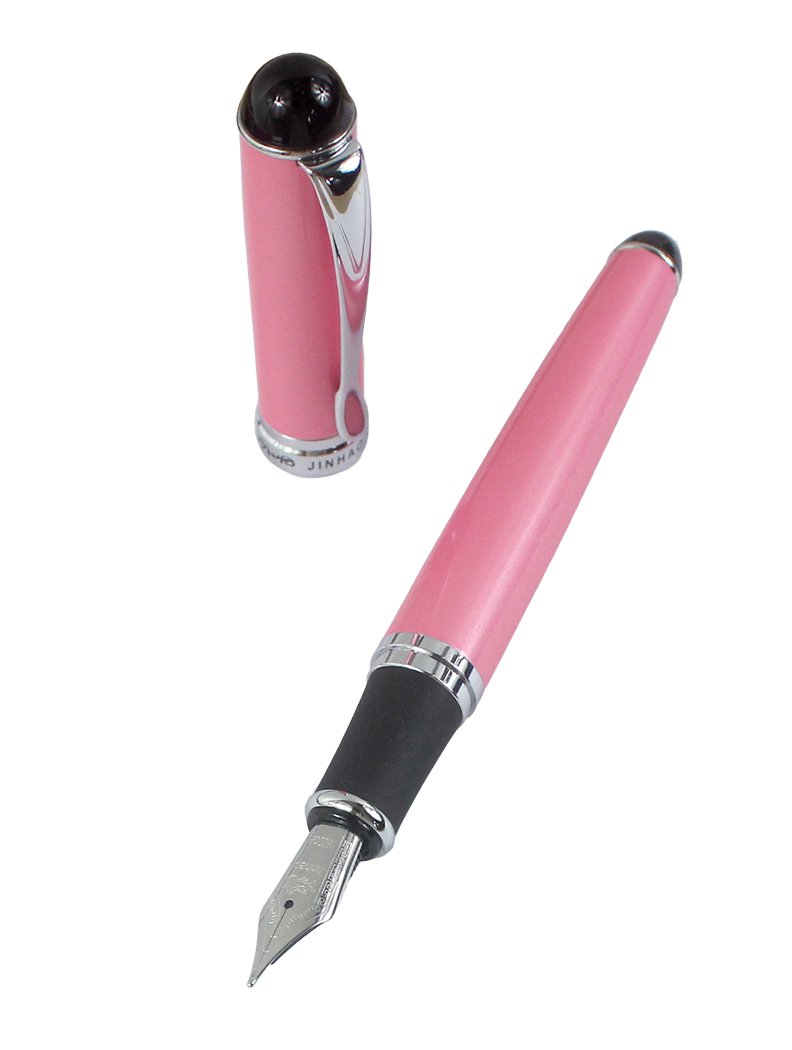 Gullor Advanced Füllfederhalter Jinhao 605 – Feder 18 Kgp Silber, Edelstahl, Mit Internationaler Tintenpatrone
