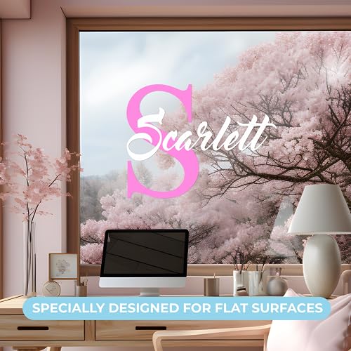 Vinilo Decorativo Personalizado Nombre Niña 55.9x38.1 cm miniatura 3