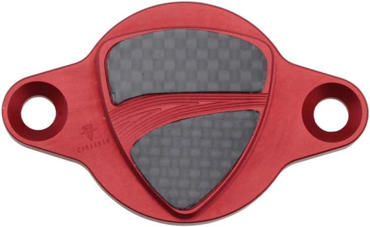 Motorcycle Accessories Alternator Cap Cover for Ducati Monster 696 796 821 659 1100/S/EVO 1200/S (Red)