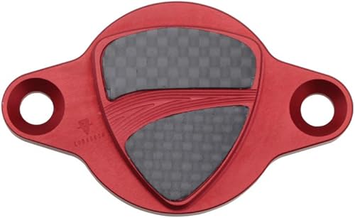 PRO-KODASKIN Accesorios de motocicleta - Tapa de alternador para Ducati Monster 696 796 821 659 1100SEVO 1200S (rojo)