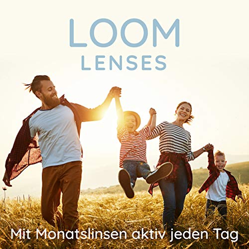 Monatslinsen Loom Lenses weich, 3 Stück BC 8.6 DIA 14.2