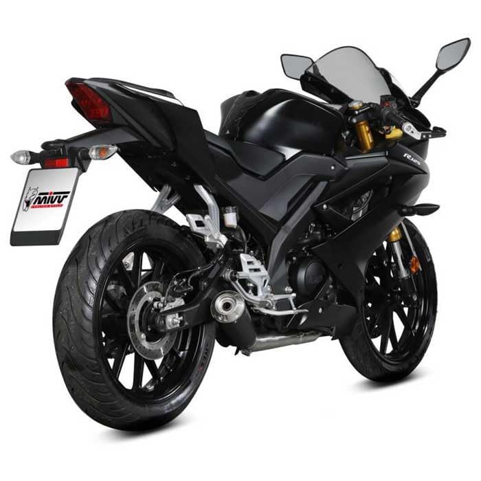 Ligne complète MIVV X-M1 Black - Yamaha YZF R125 / MT-125