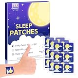 Joceiae 78 Pack Sleep Patches for Adults, Easy-to-Apply Natural Sleep Patch with Melatonin & Lavender for Men Women